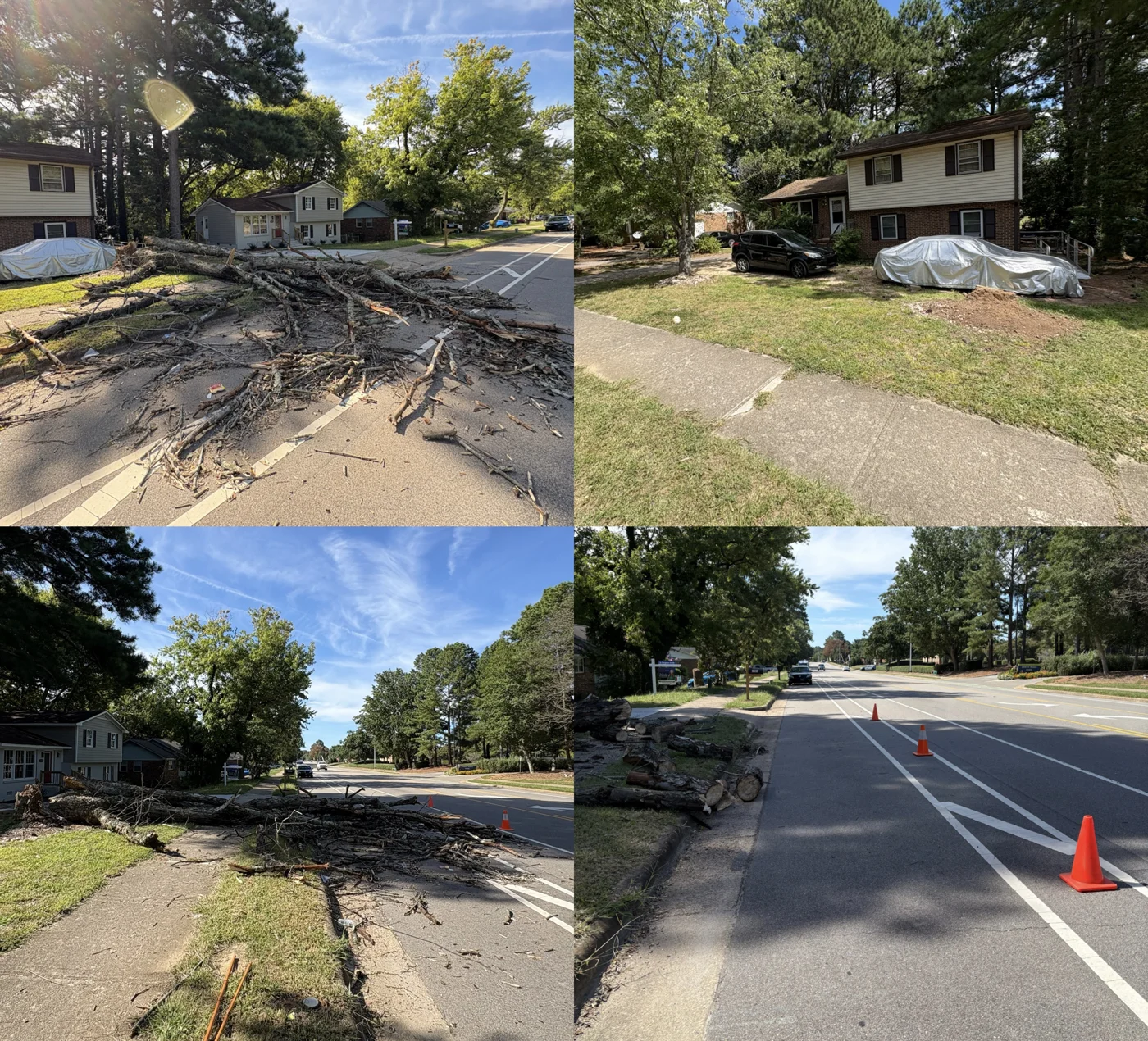 Storm cleanup