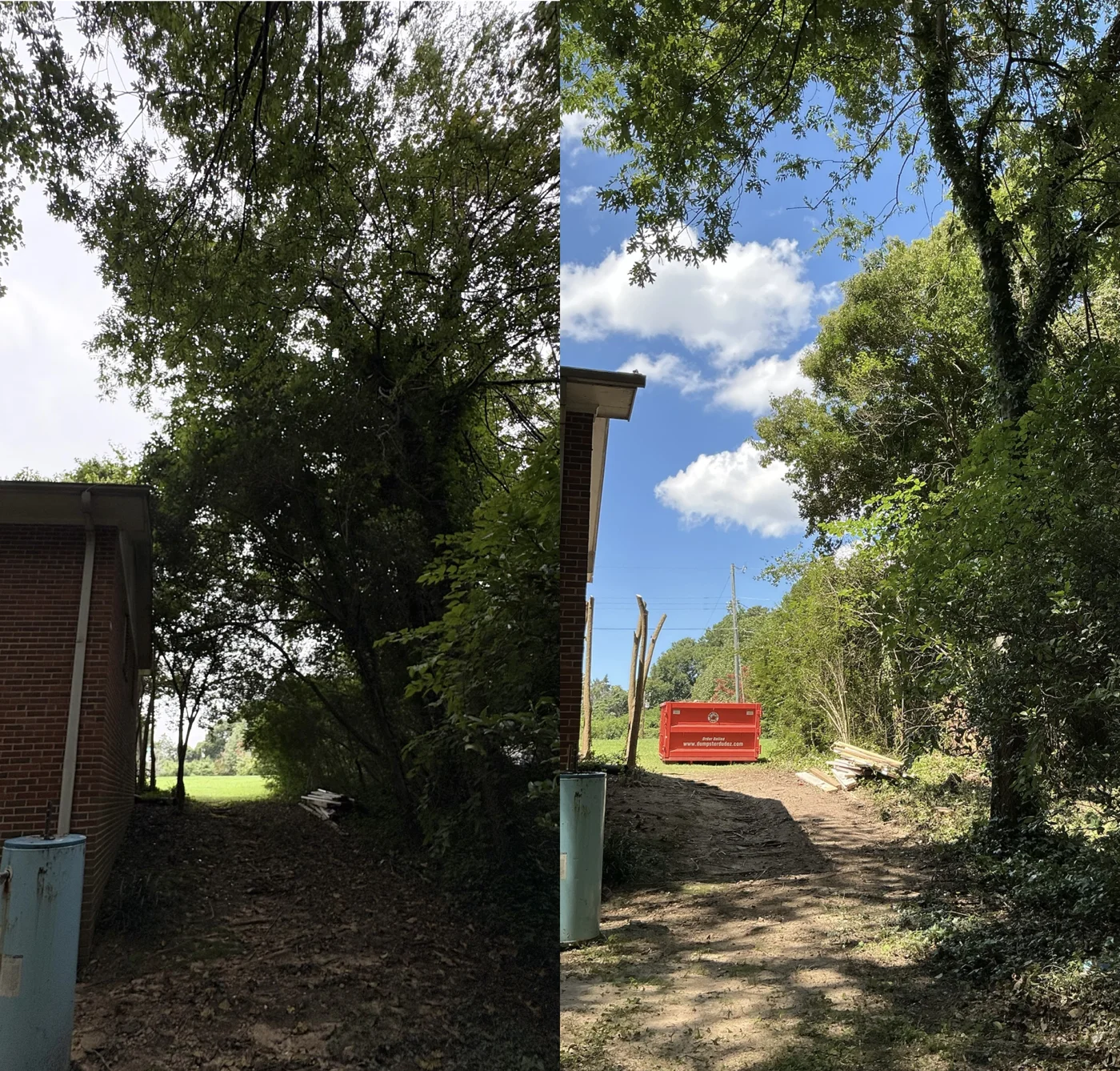 Trimming & roofline clearance